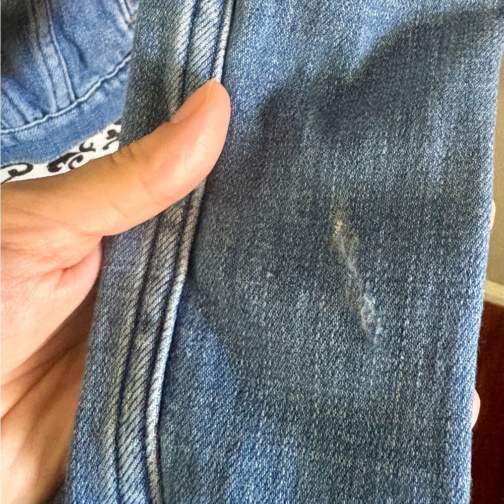FRAME Le Vintage Denim Blue Jacket - Watham Way - Picture 12 of 12